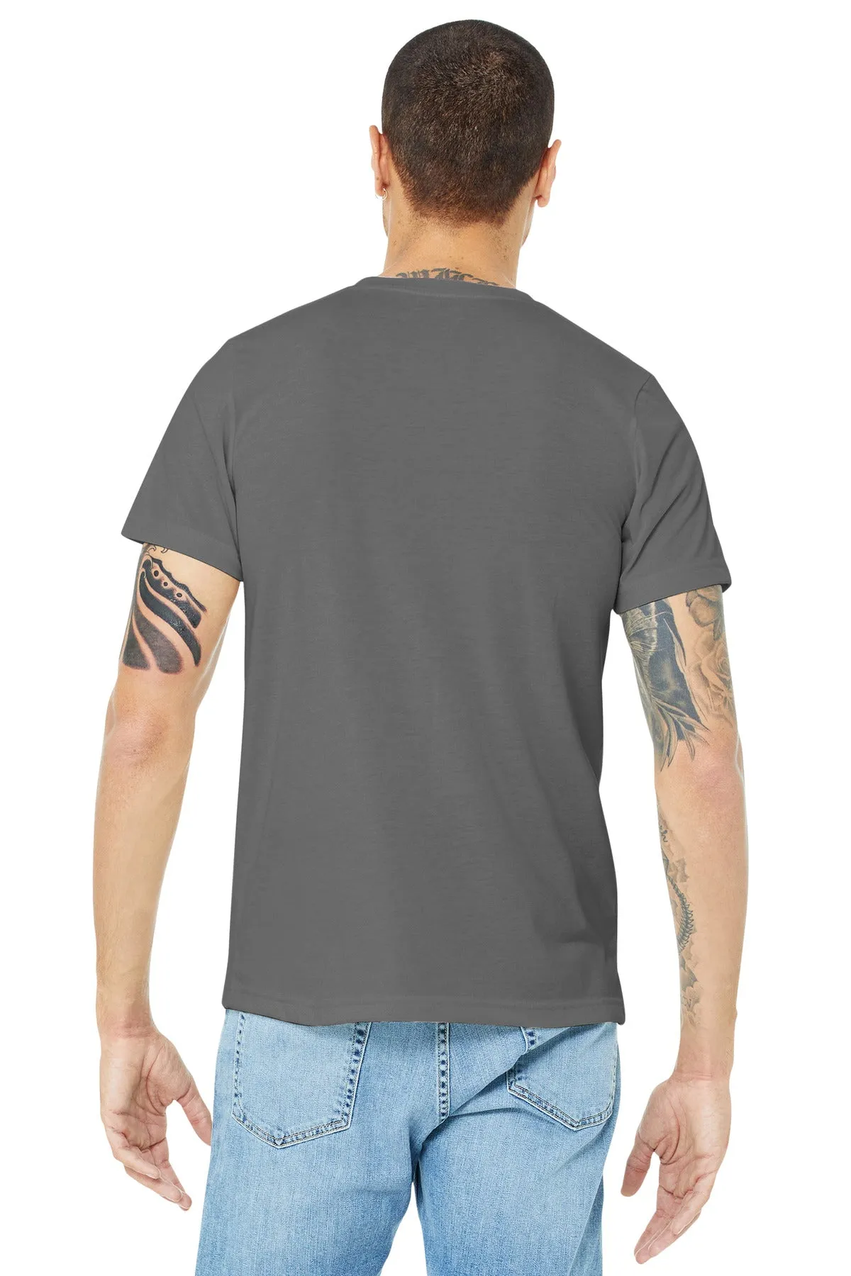 BELLA CANVAS  Unisex Made In The USA Jersey Short Sleeve Tee. BC3001U Asphalt