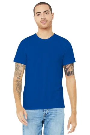 BELLA CANVAS  Unisex Made In The USA Jersey Short Sleeve Tee. BC3001U True Royal