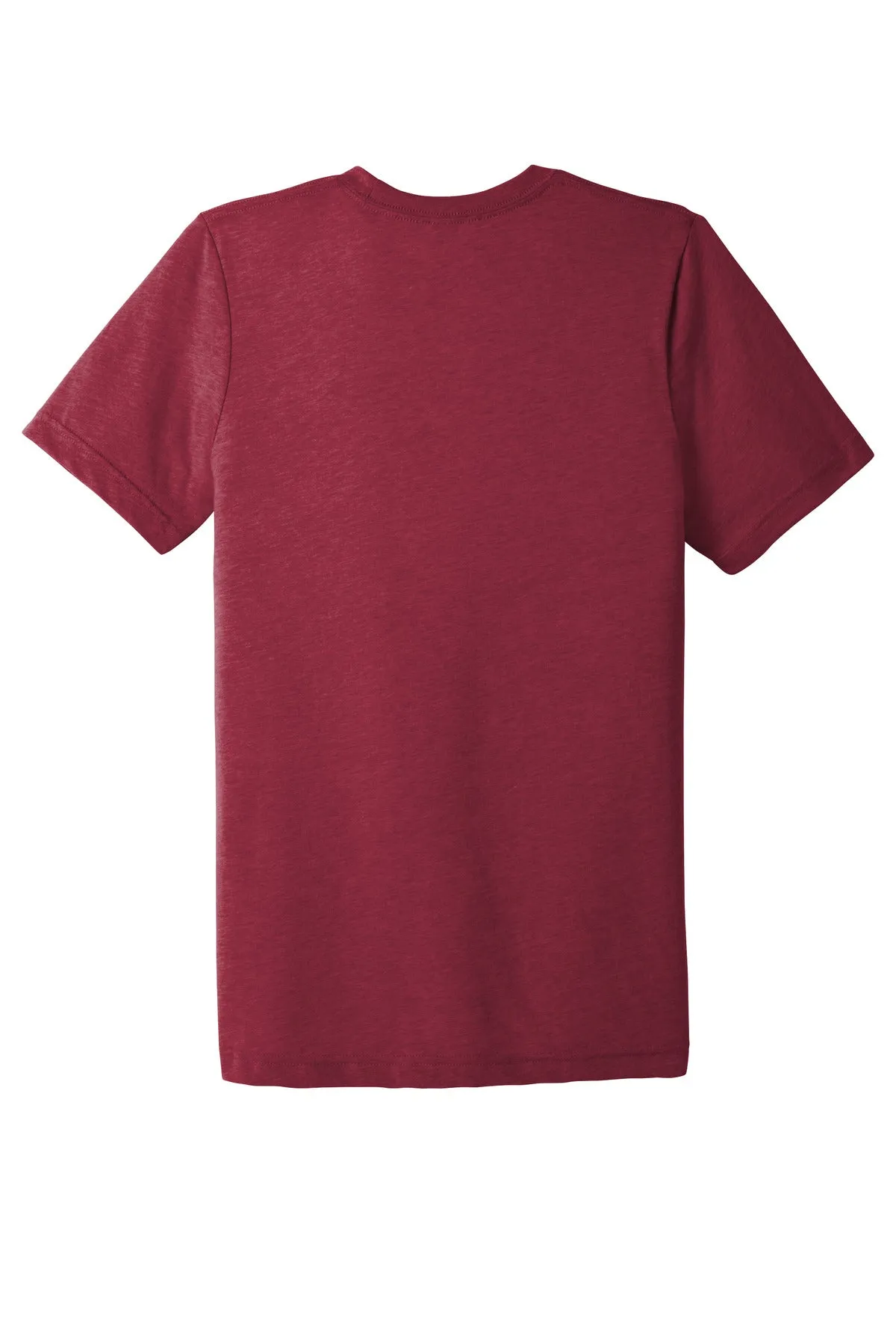 BELLA CANVAS  Unisex Triblend Short Sleeve Tee. BC3413 Cardinal Triblend