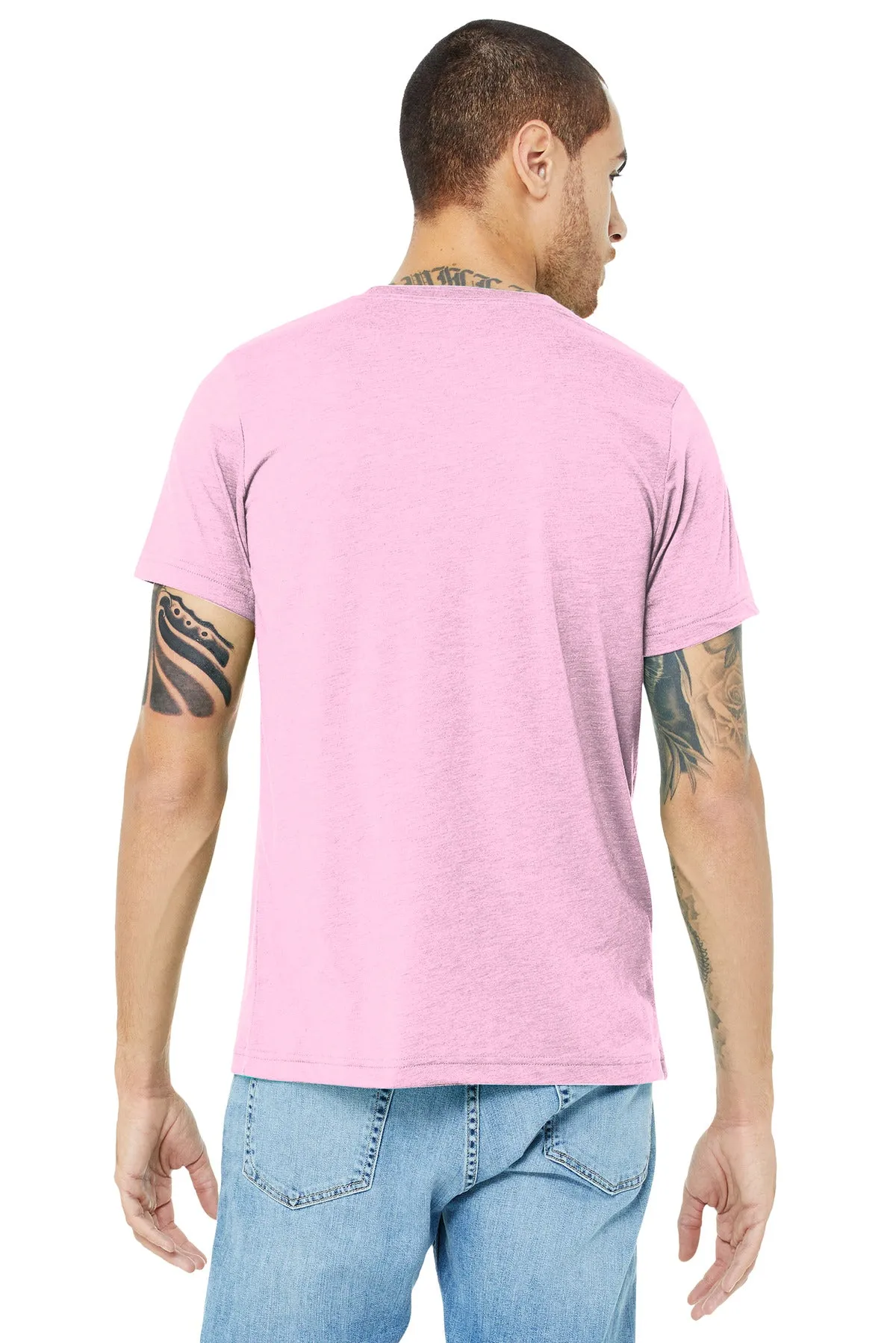 BELLA CANVAS  Unisex Triblend Short Sleeve Tee. BC3413 Lilac Triblend
