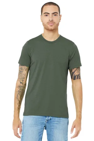 BELLA CANVAS  Unisex Triblend Short Sleeve Tee. BC3413 Military Green Triblend
