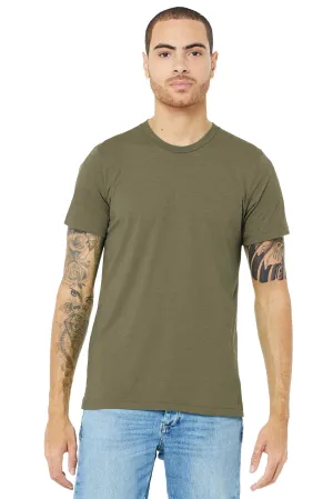 BELLA CANVAS  Unisex Triblend Short Sleeve Tee. BC3413 Olive Triblend