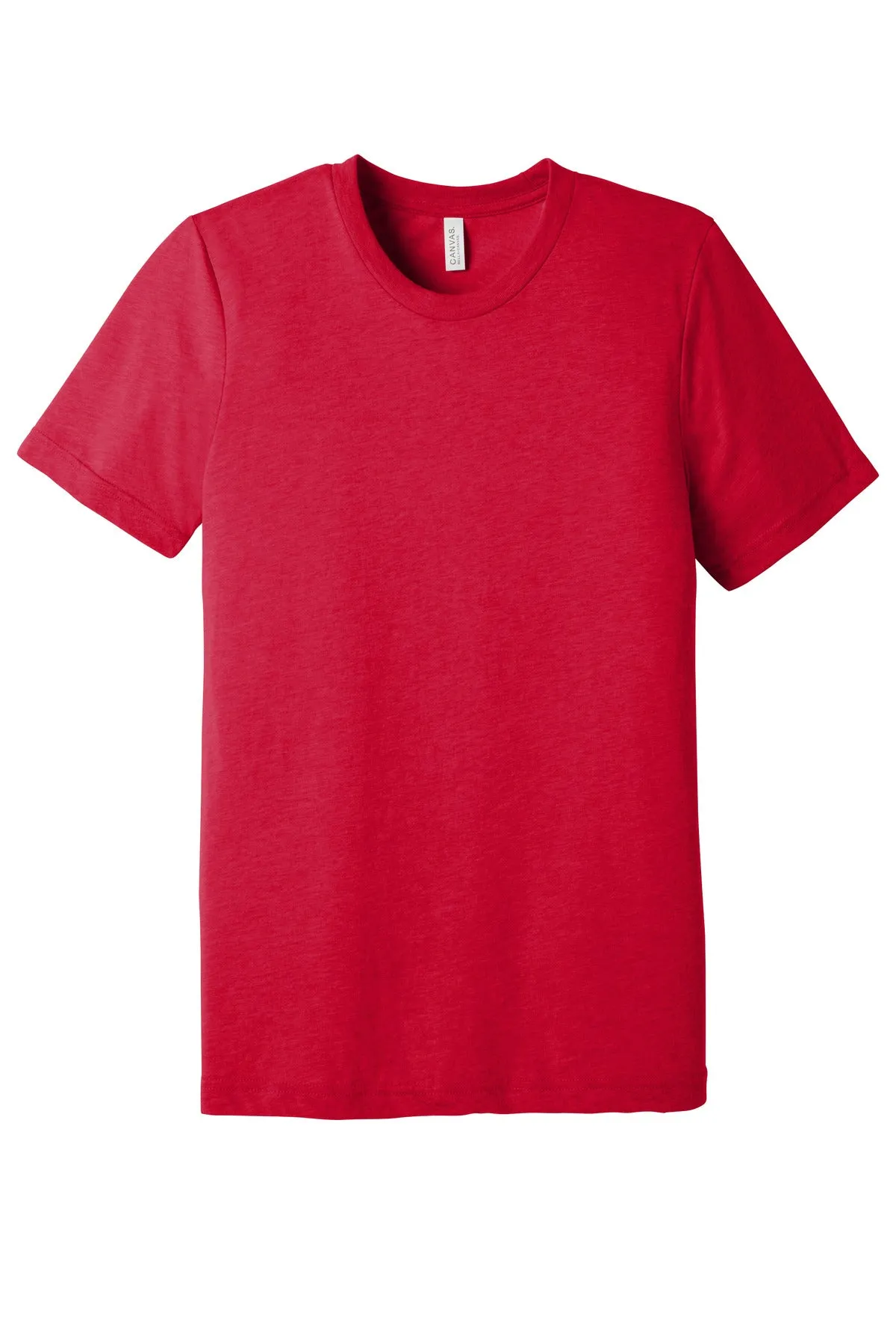 BELLA CANVAS  Unisex Triblend Short Sleeve Tee. BC3413 Solid Red Triblend