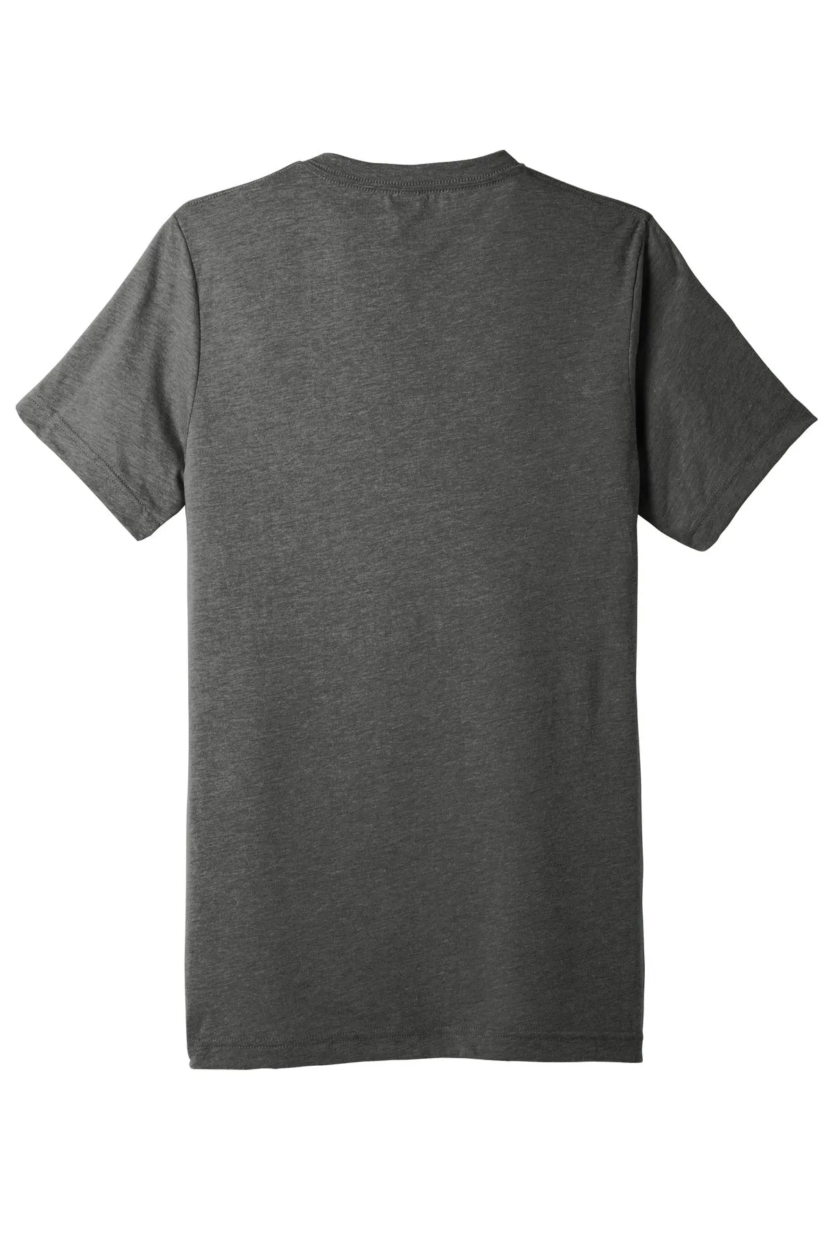 BELLA CANVAS  Unisex Triblend Short Sleeve V-Neck Te. BC3415 Athletic Grey Triblend