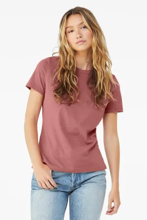 BELLA CANVAS  Women's Relaxed Jersey Short Sleeve Tee. BC6400 Mauve