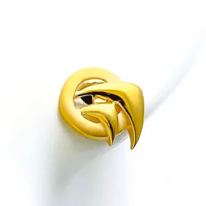 Bespoke Graceful 22k Gold Top Earrings