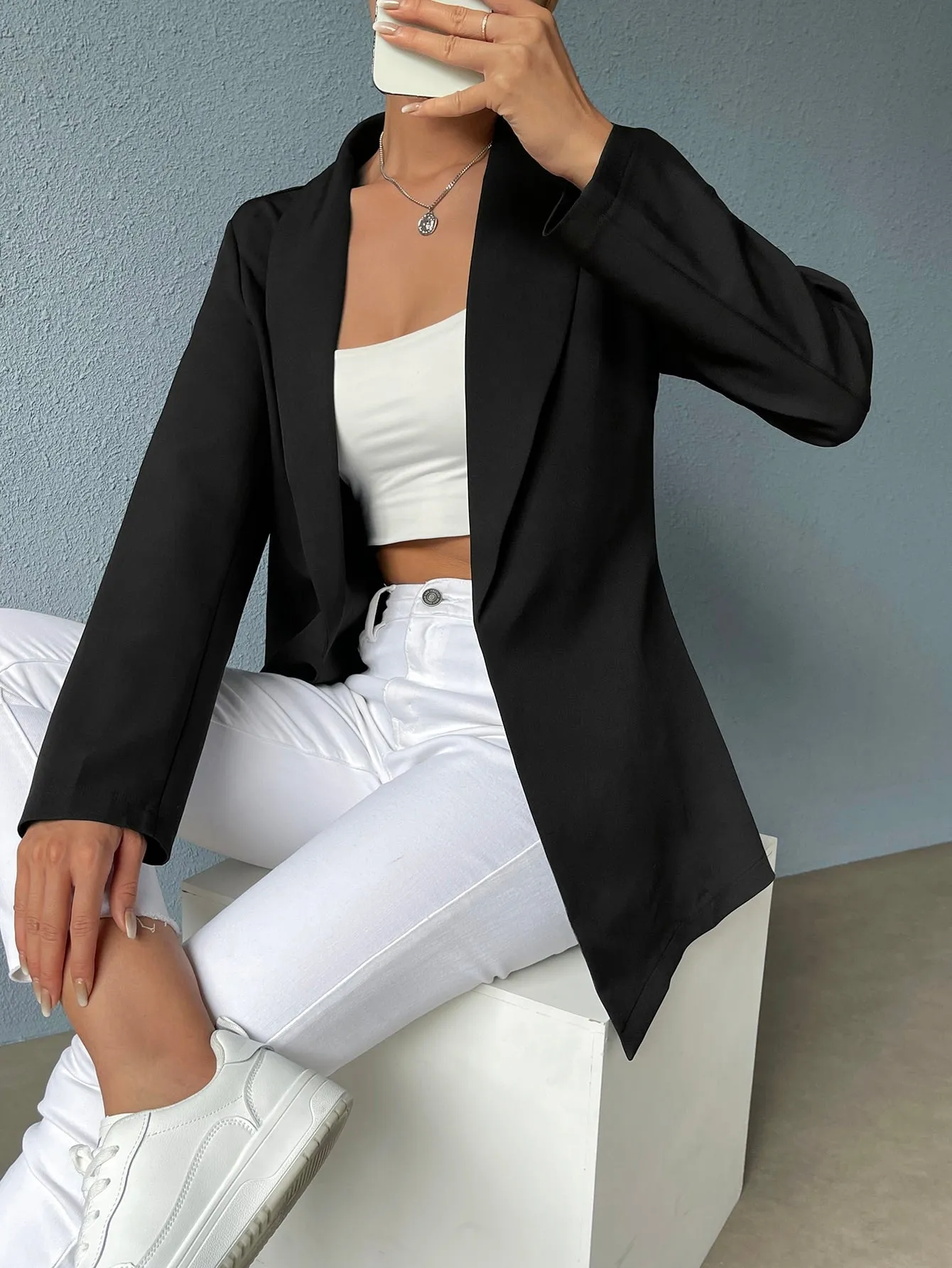 Blazer Esmoquin Abierto Cherry Vibes - Moda en