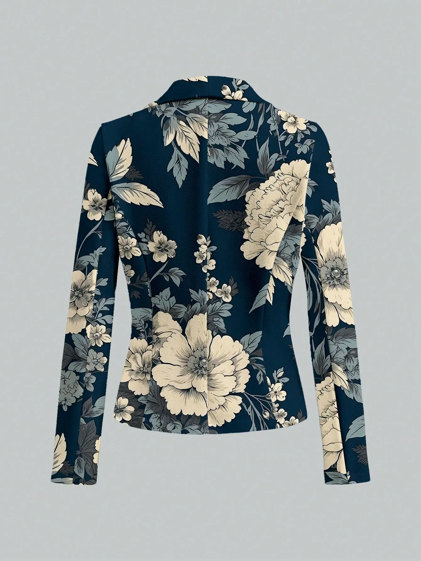 Blazer Floral Pati Paints para Mujer en Cherry Vibes