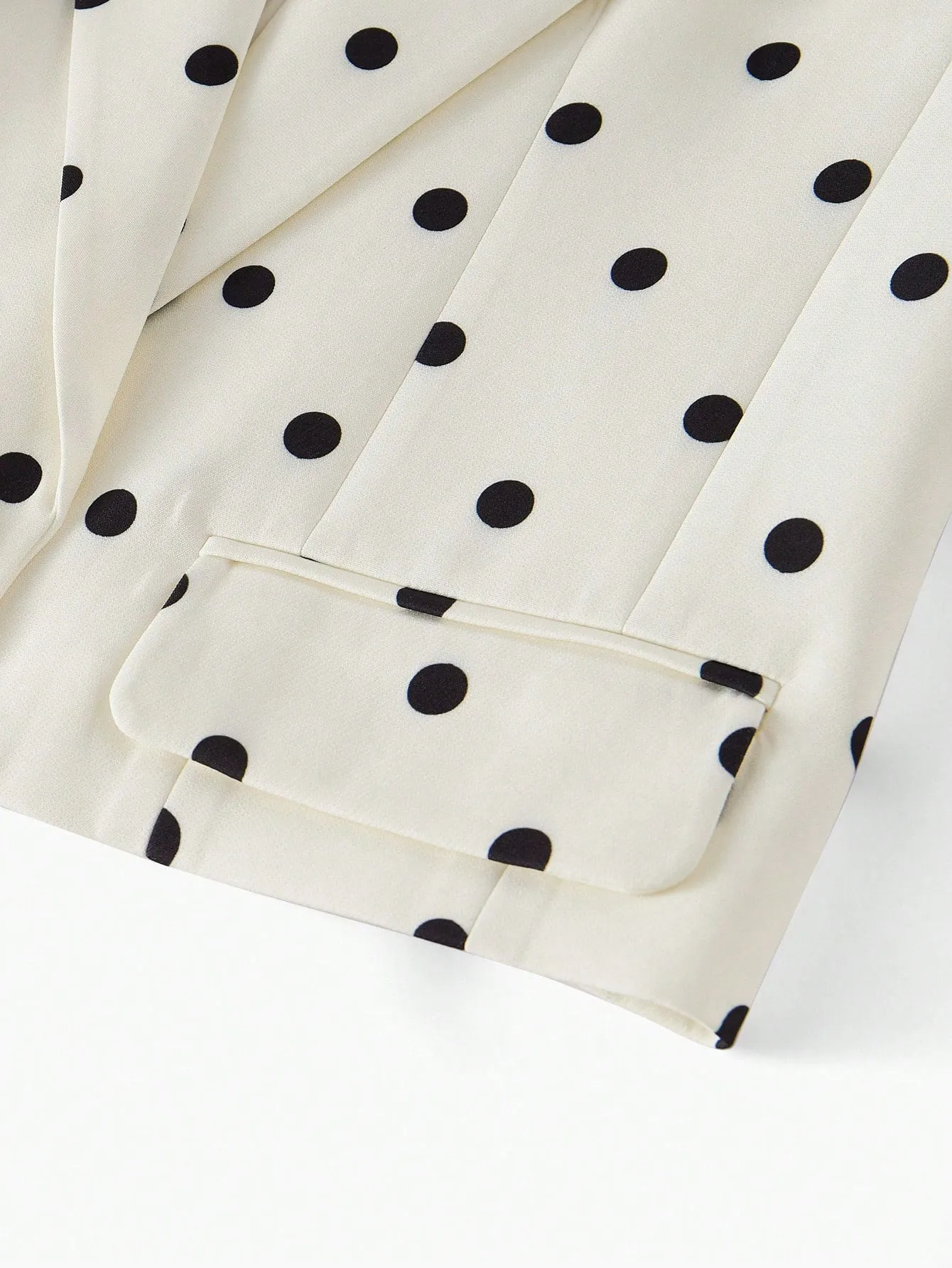 Blazer MOTF PREMIUM con moño de lunares en Cherry Vibes
