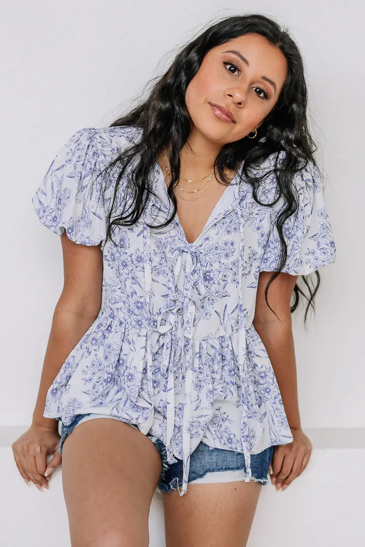 Bloom Belle Puff Sleeve Top