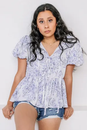 Bloom Belle Puff Sleeve Top