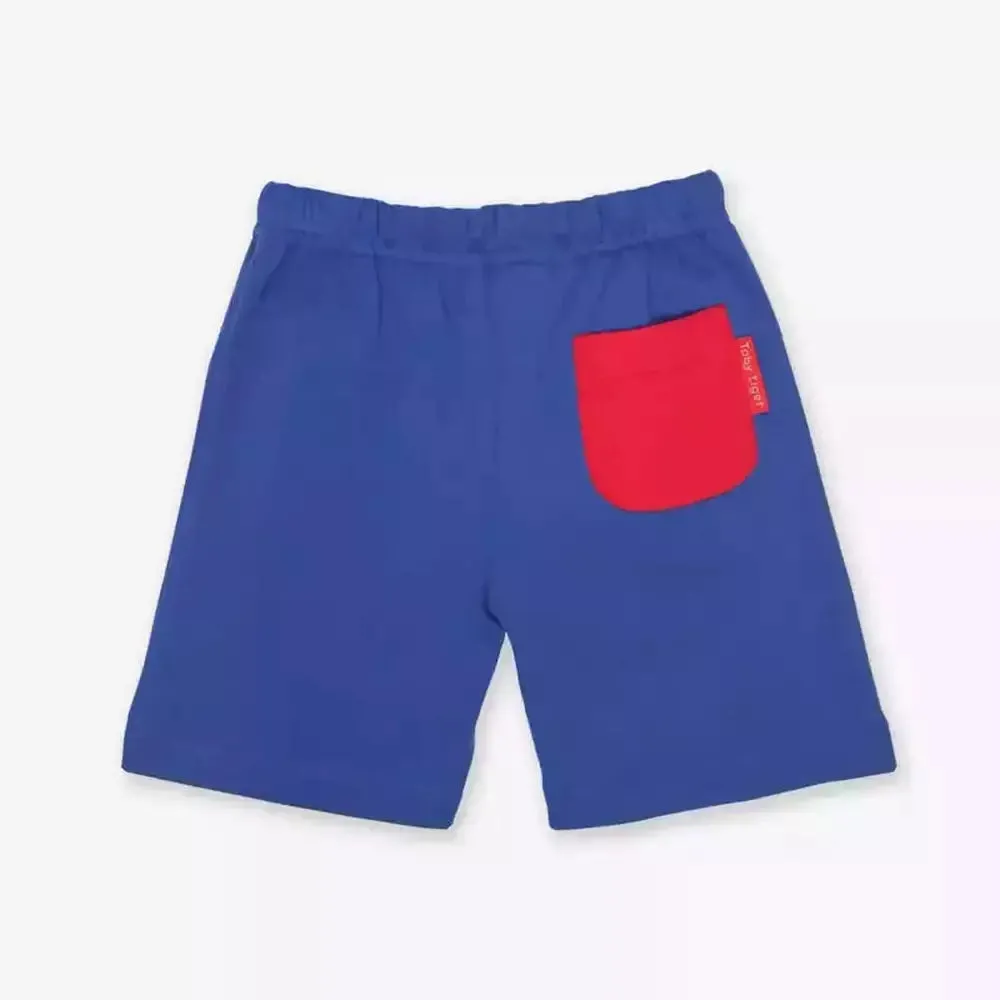 Blue Basic Shorts