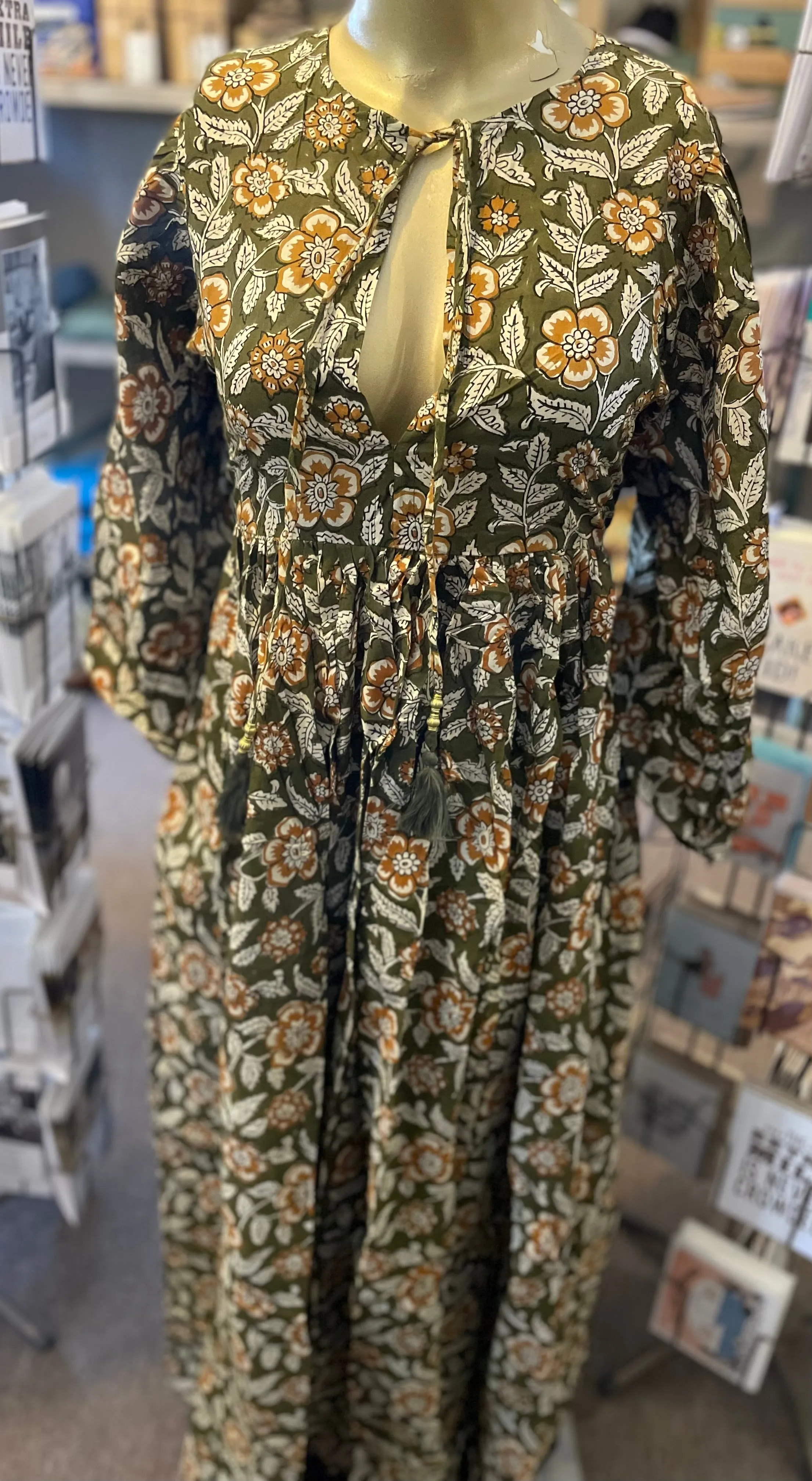 Boho Floral Maxi Dress