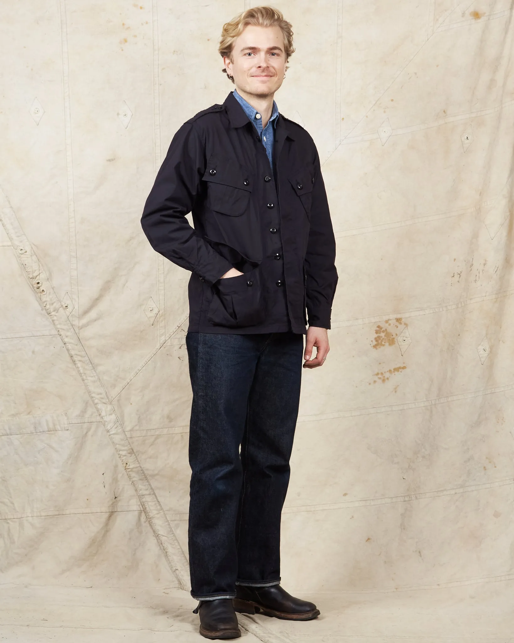 Buzz Rickson's William Gibson US Army Black Tropical Jacket