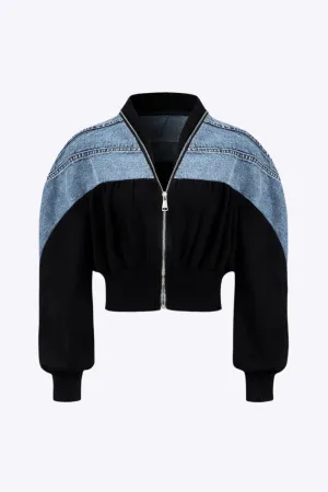 Caitlin - Casual Zipper Closure Woman's Jacket