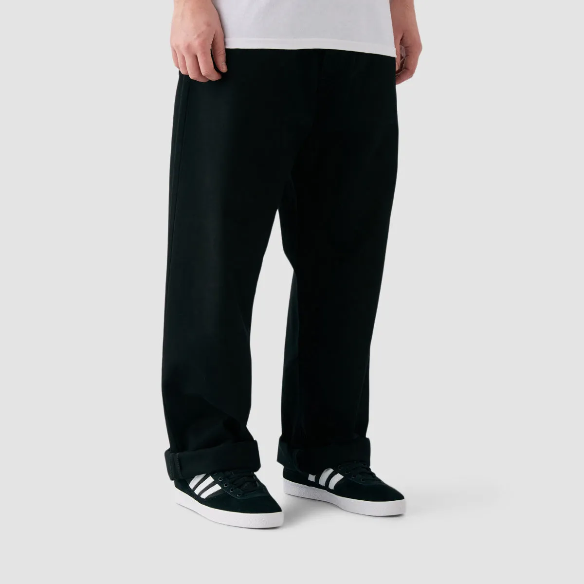 Carhartt WIP Landon Loose Fit Pants Black Rinsed
