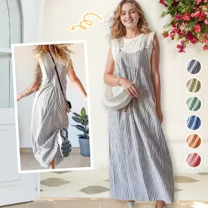 Catalina® | Casual striped suspender dress