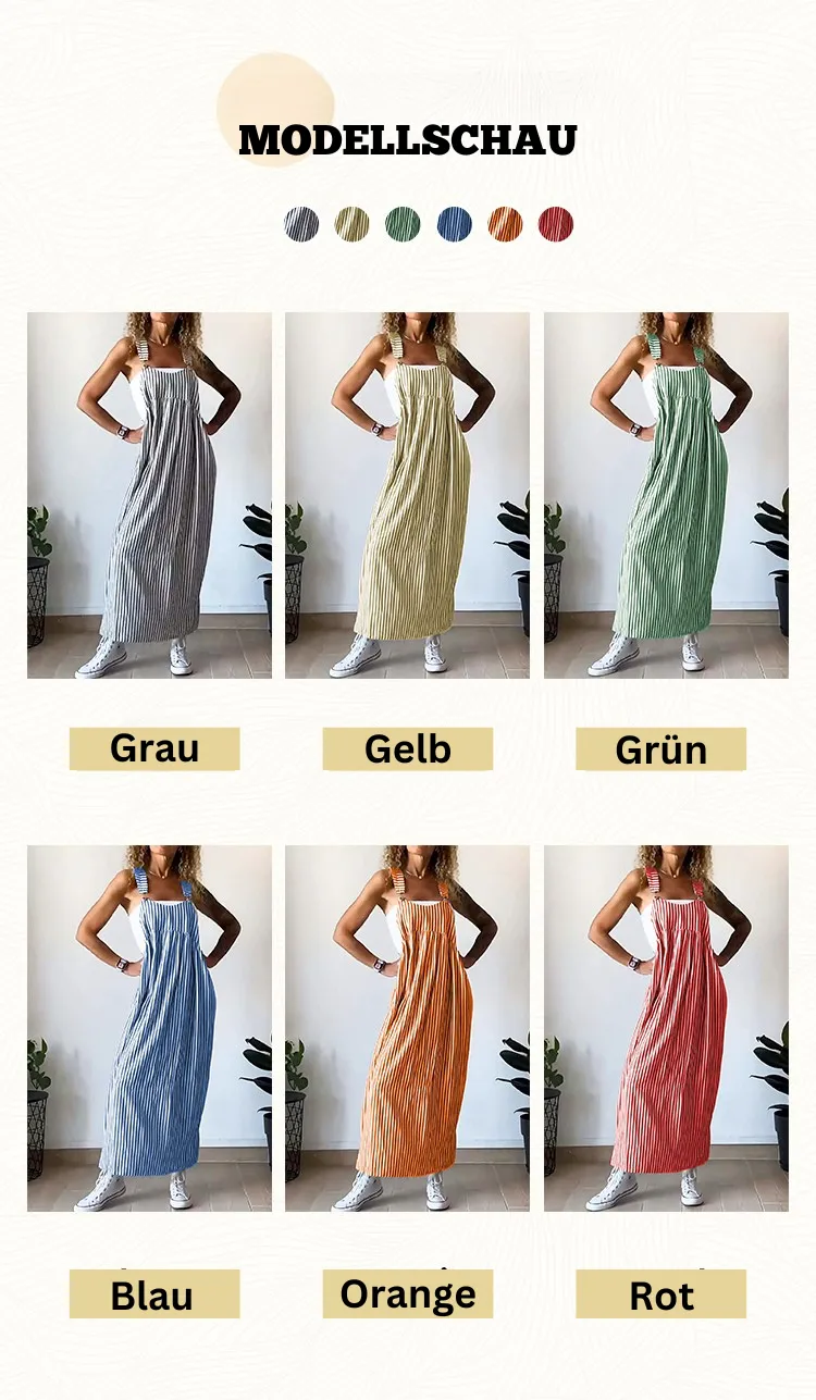 Catalina® | Casual striped suspender dress