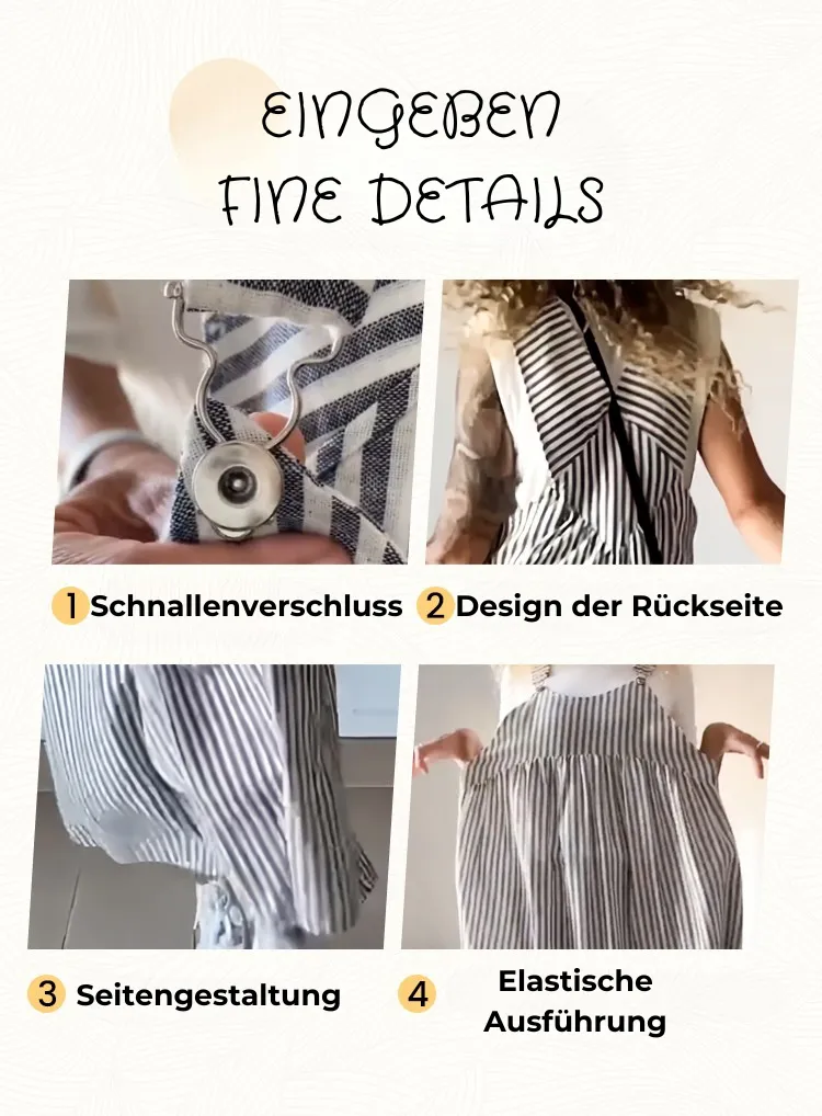 Catalina® | Casual striped suspender dress