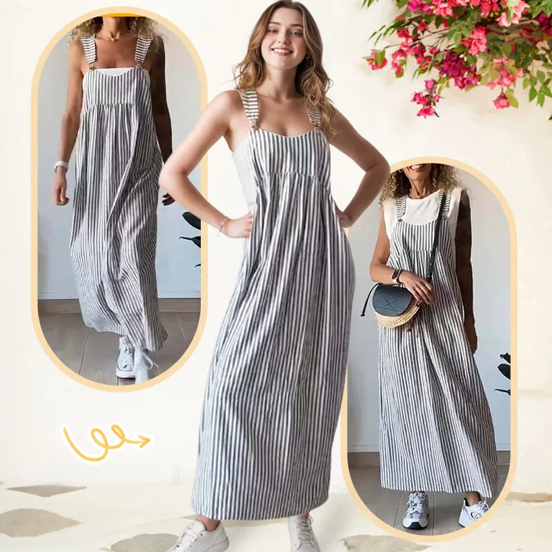 Catalina® | Casual striped suspender dress