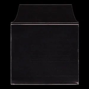CD/DVD Dual Pocket Outer Sleeves w/ One Flap - 4mil (25 pack)