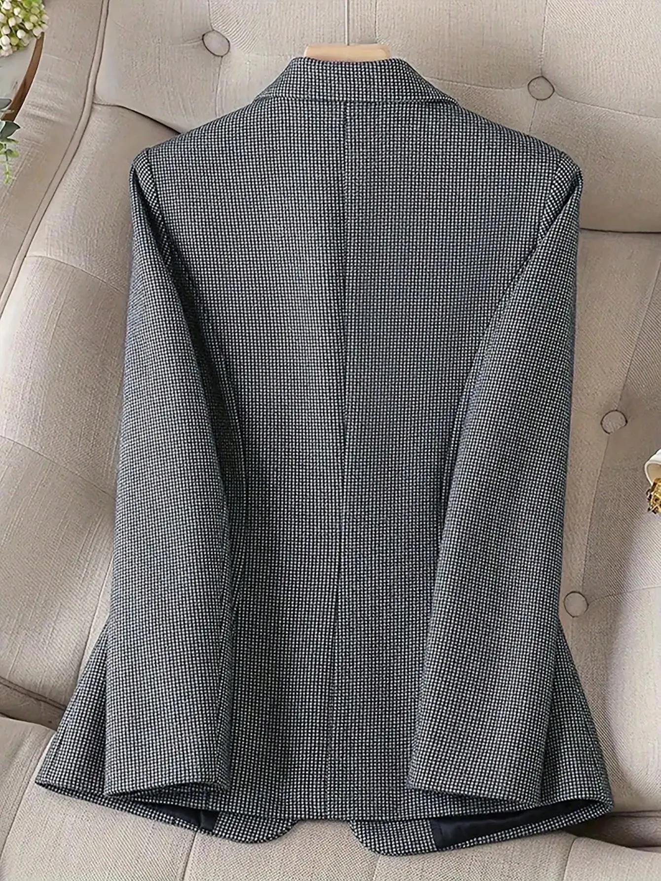 Chaqueta de Blazer Retro para Mujer en Cherry Vibes