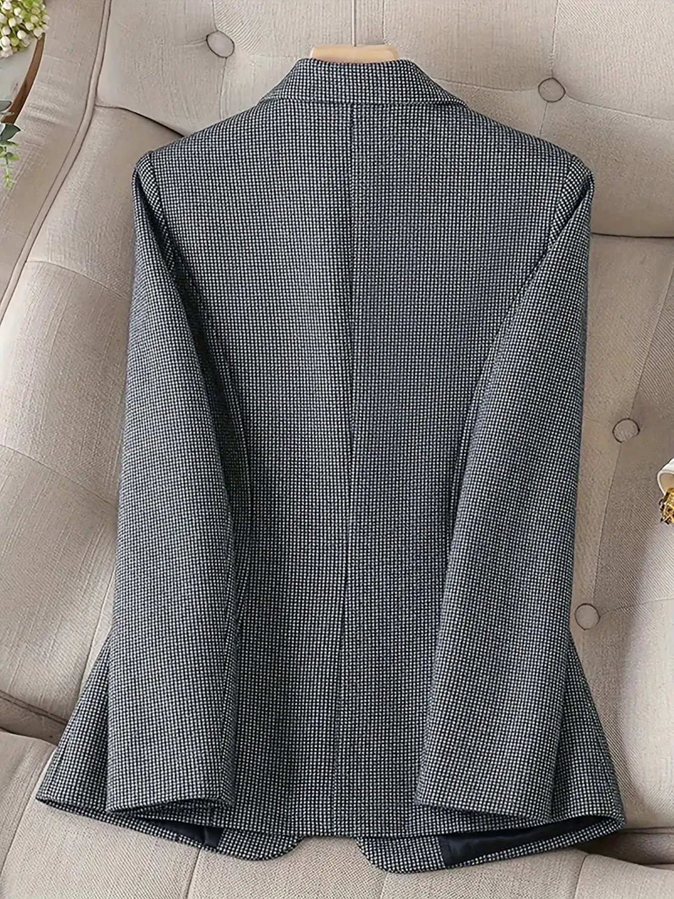 Chaqueta de Blazer Retro para Mujer en Cherry Vibes