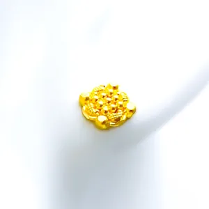 Chic Radiant 22k Gold Baby Earrings