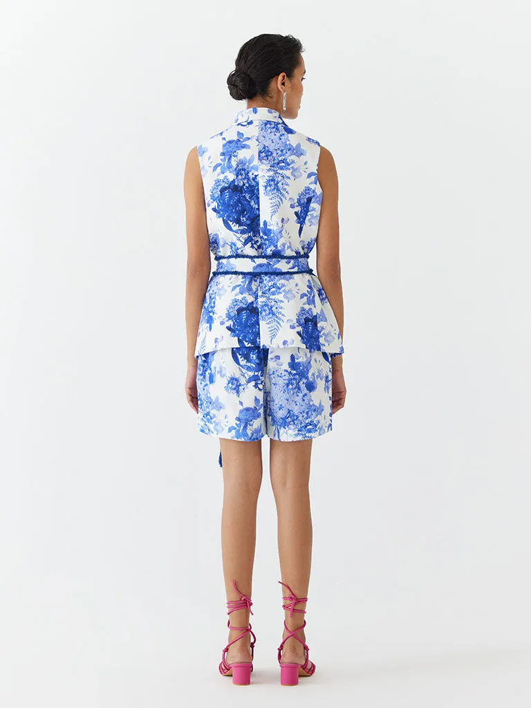 Chintz Blazer & Shorts Set