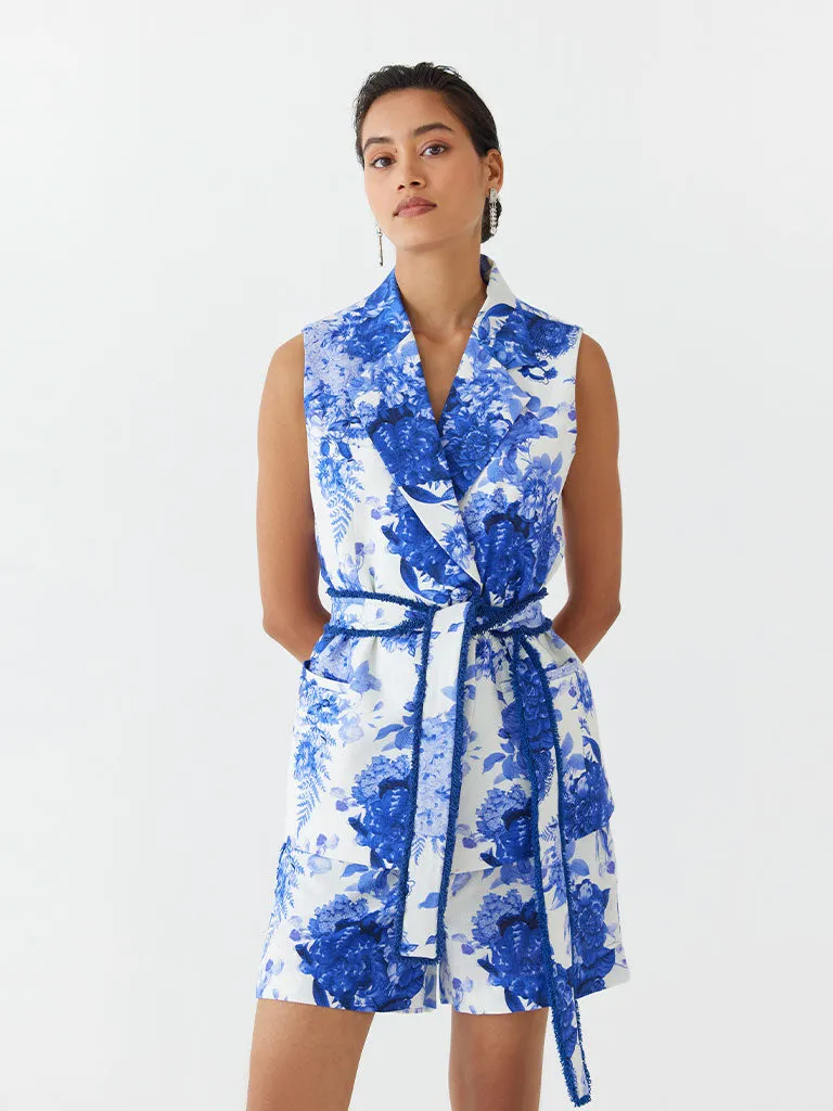 Chintz Blazer & Shorts Set