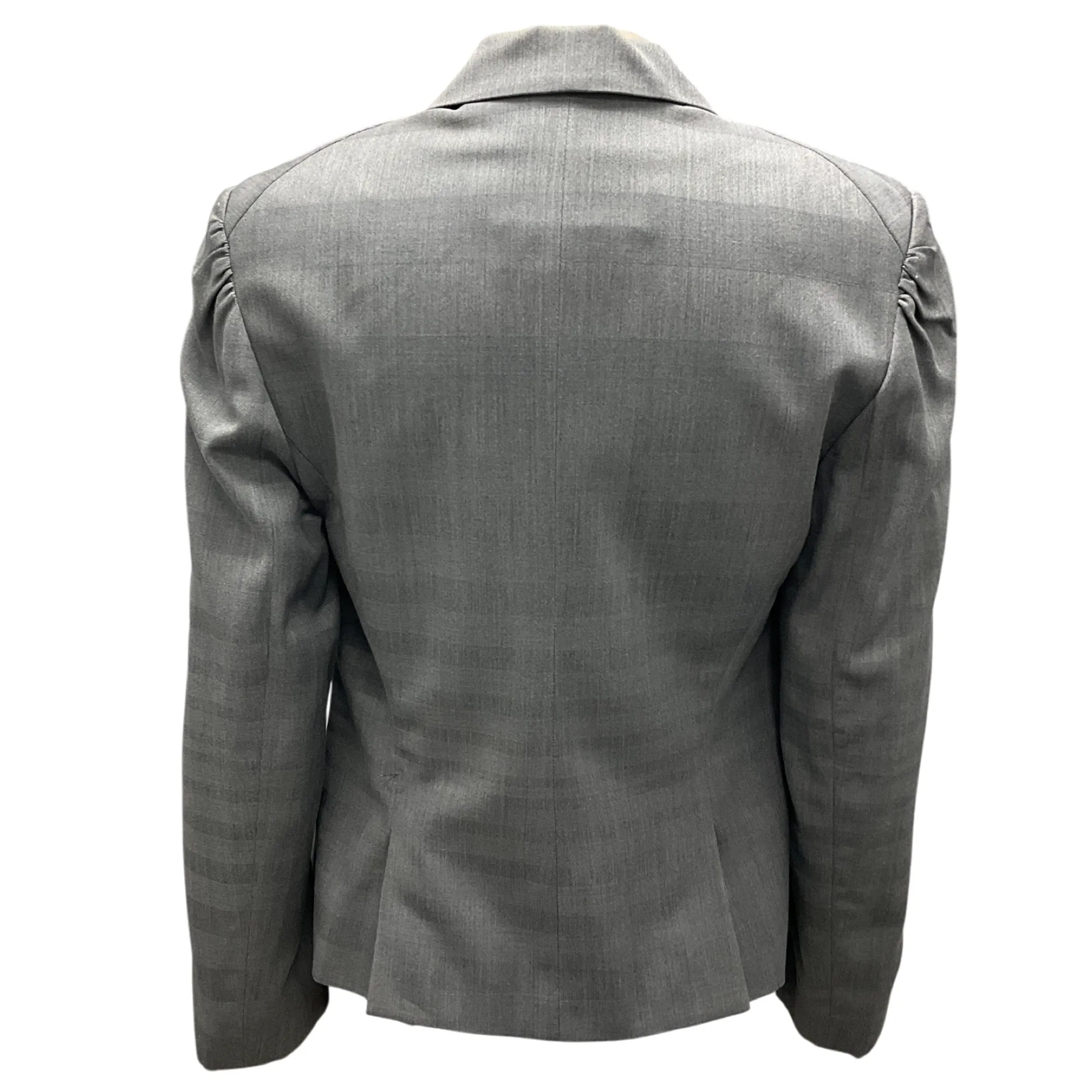 Christian Dior Boutique Vintage Spring 1999 Grey Striped Jacket