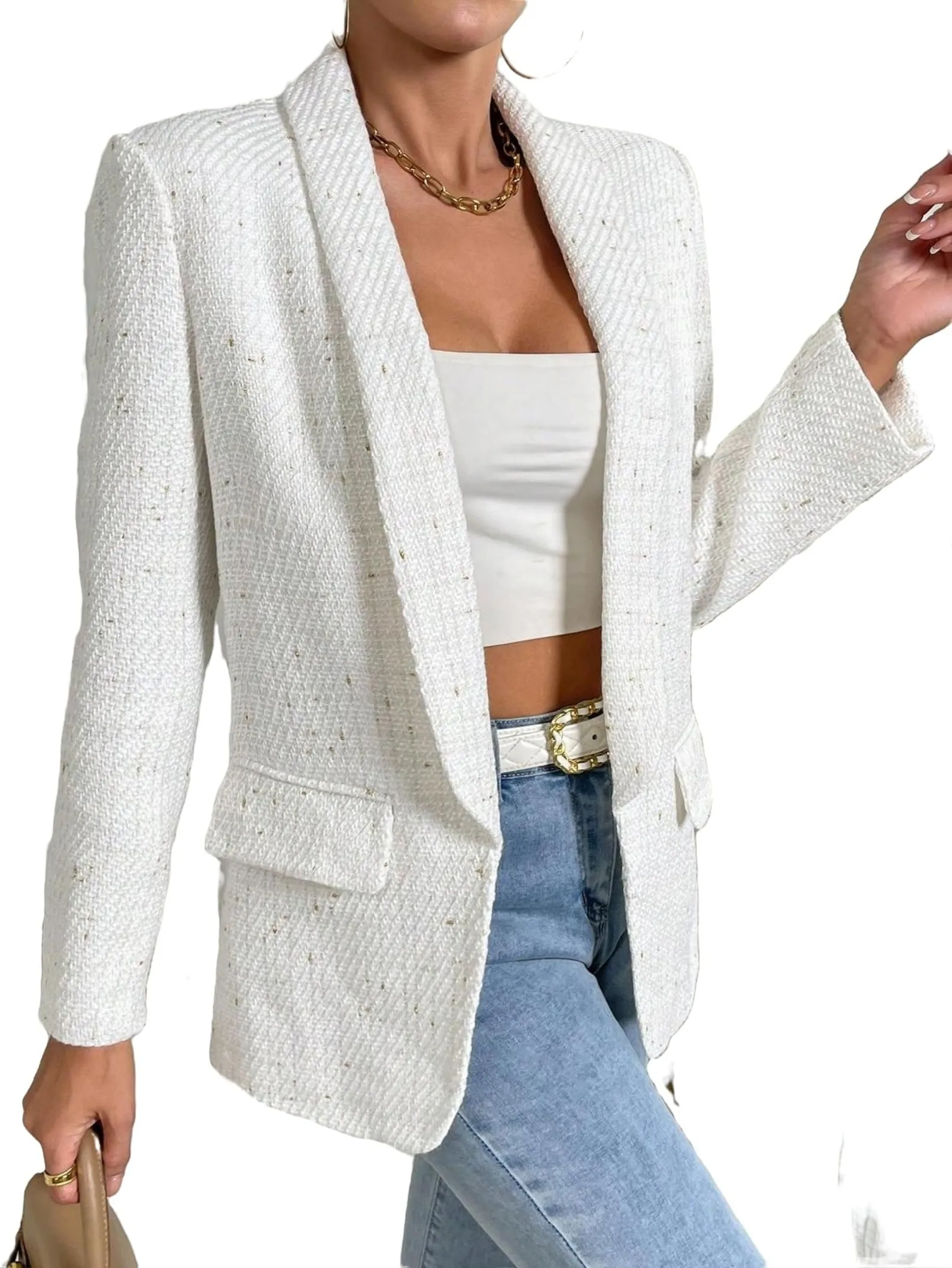 Clara | Checkered Blazer