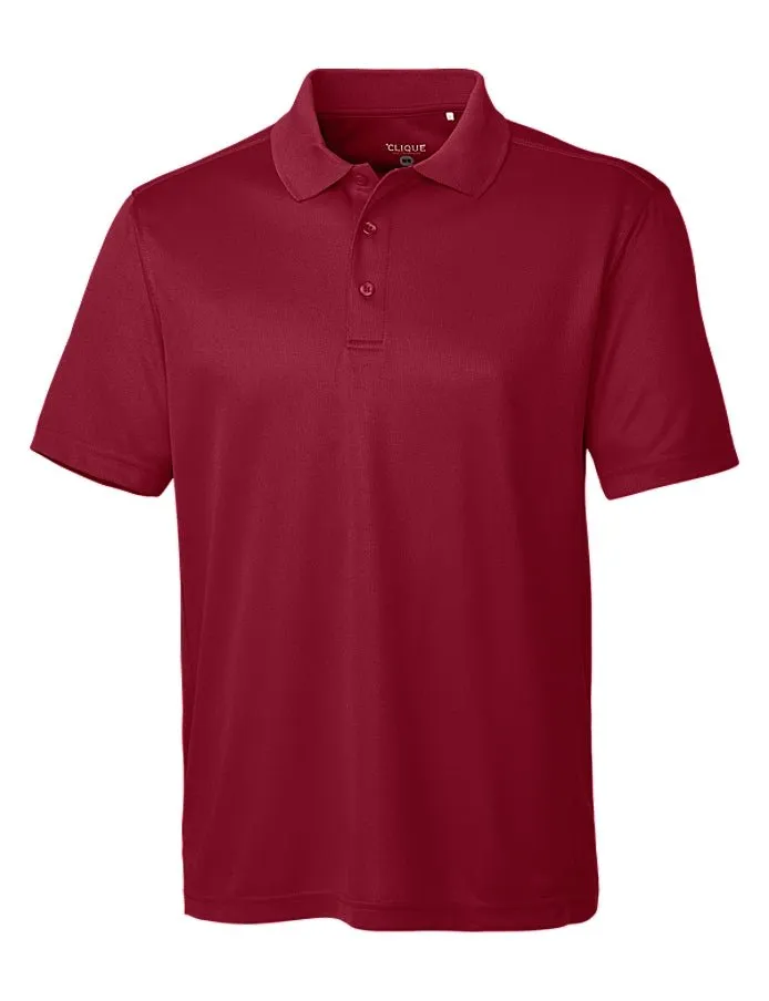 Clique Men's Ice Pique Short Sleeve Tech Polo