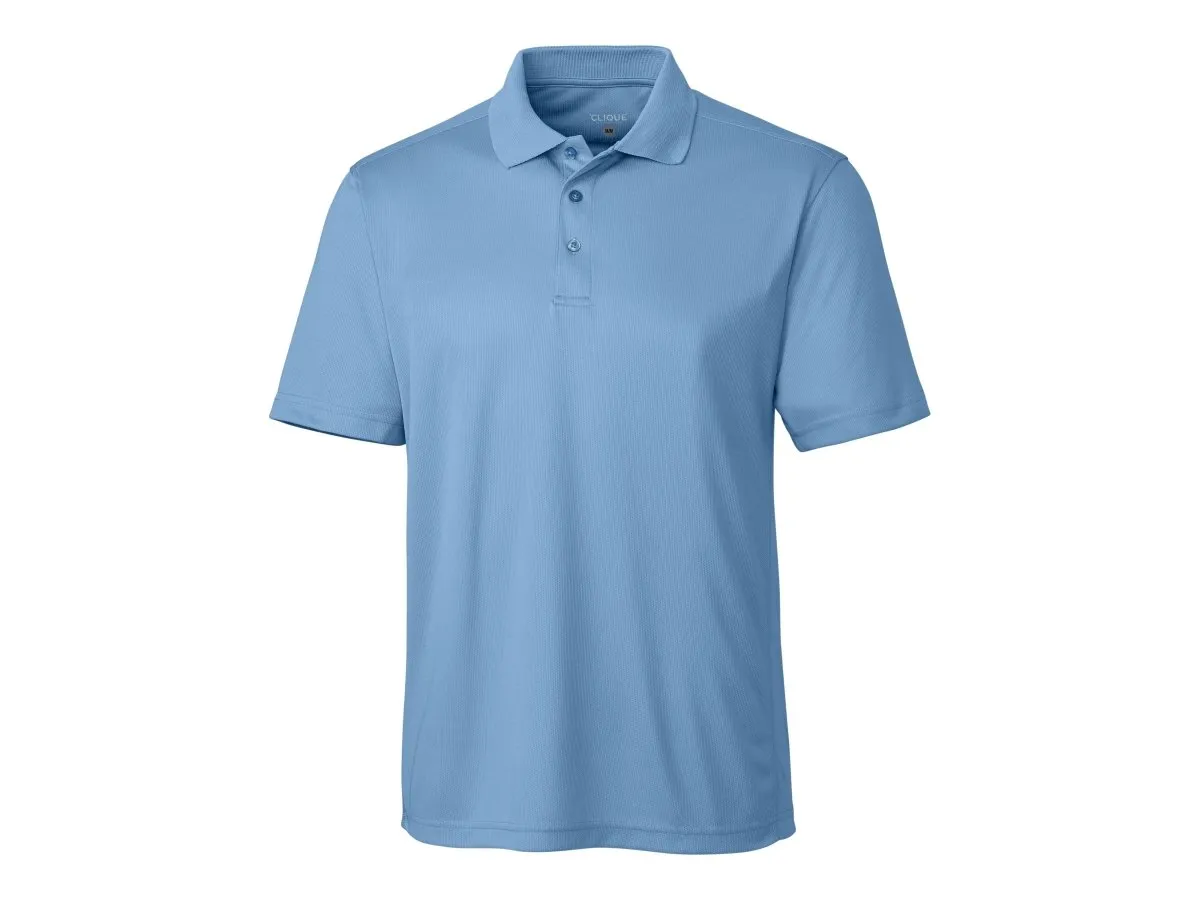 Clique Men's Ice Pique Short Sleeve Tech Polo
