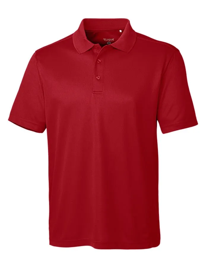 Clique Men's Ice Pique Short Sleeve Tech Polo