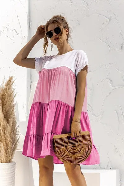 Color Block Dress