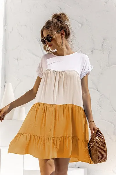 Color Block Dress