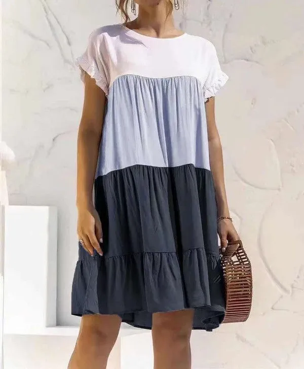 Color Block Dress
