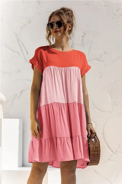 Color Block Dress
