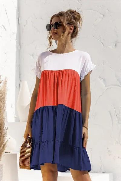 Color Block Dress