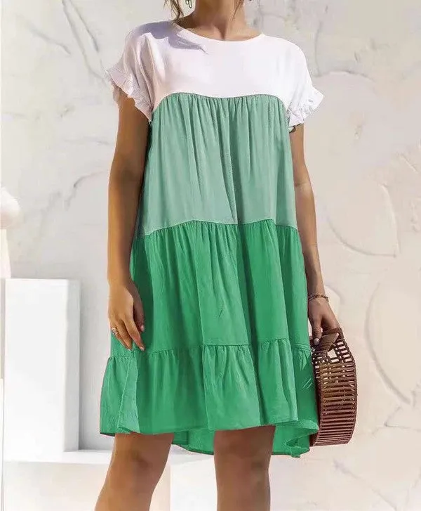 Color Block Dress