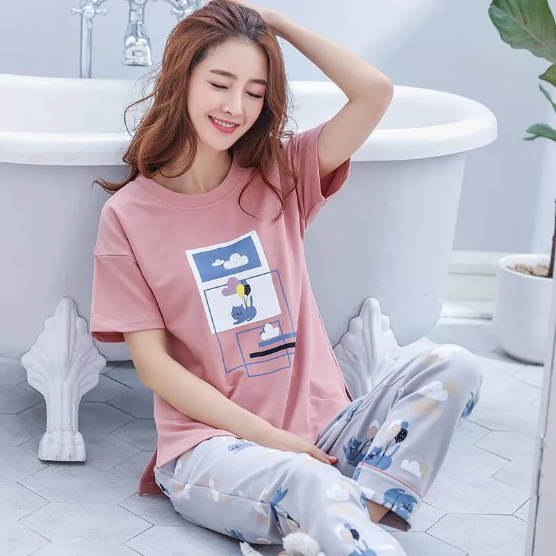 Comfy Dog Print Pajama Set