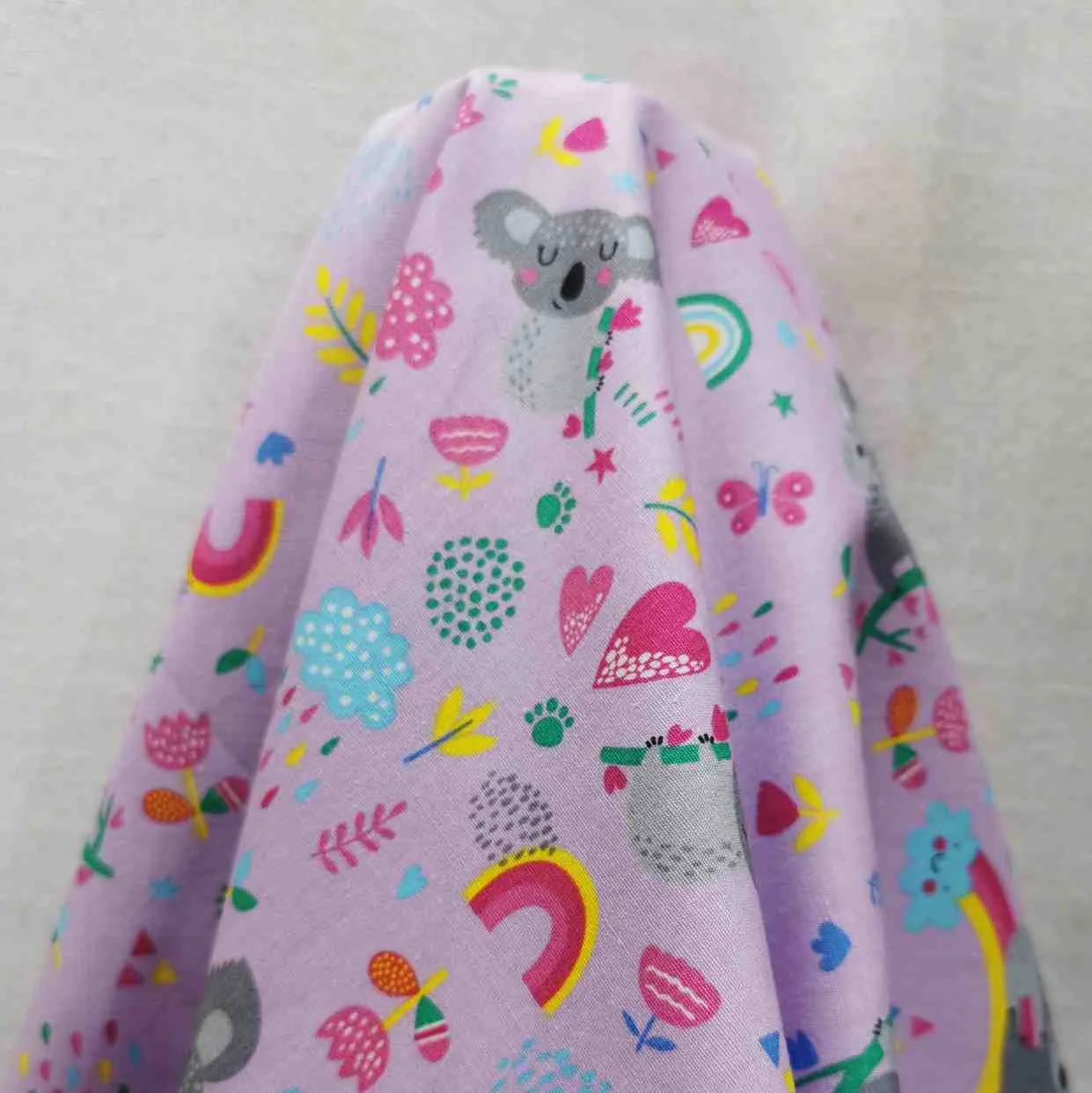 Cotton Poplin, Koalas - 2.23 remnant piece