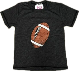 Cozii- S/S CHECKER FOOTBALL (black)
