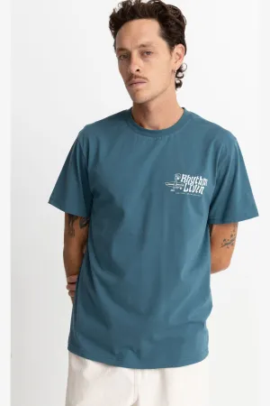 DAWN PATROL SS T-SHIRT - TEAL