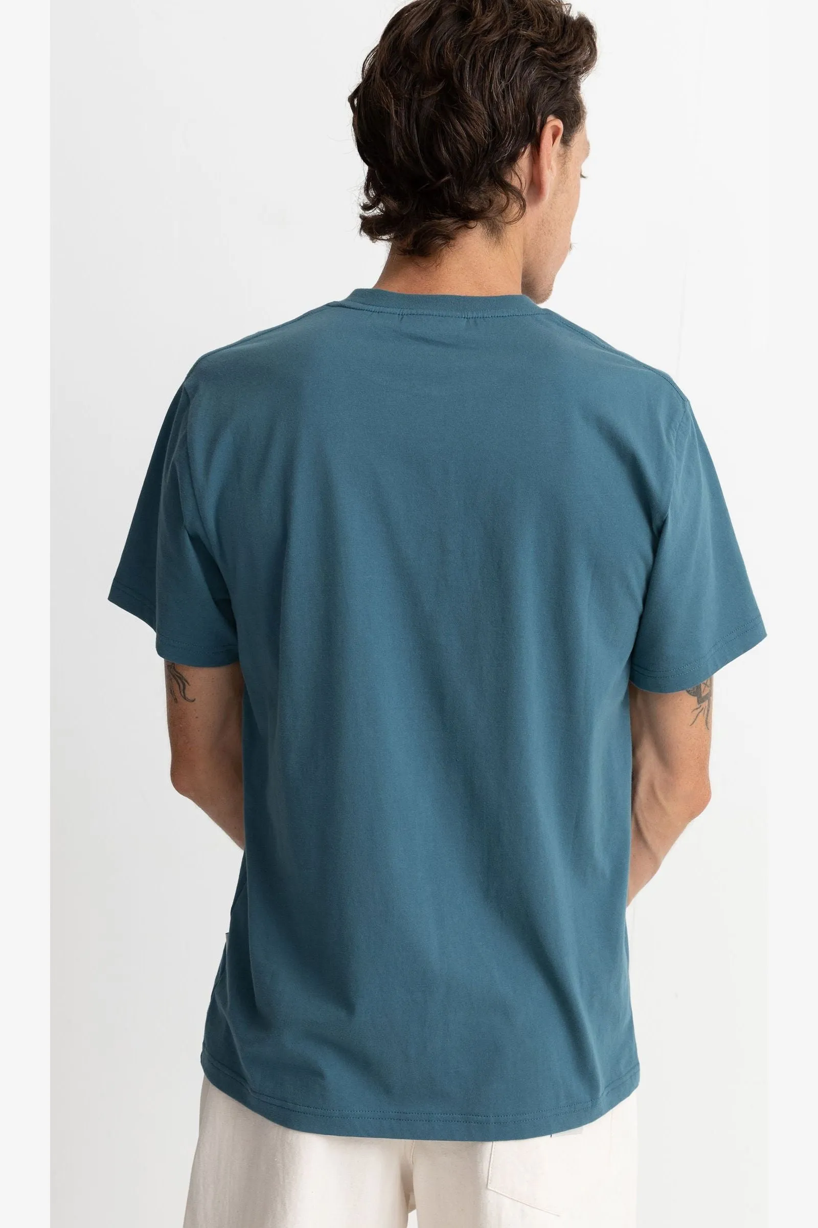 DAWN PATROL SS T-SHIRT - TEAL