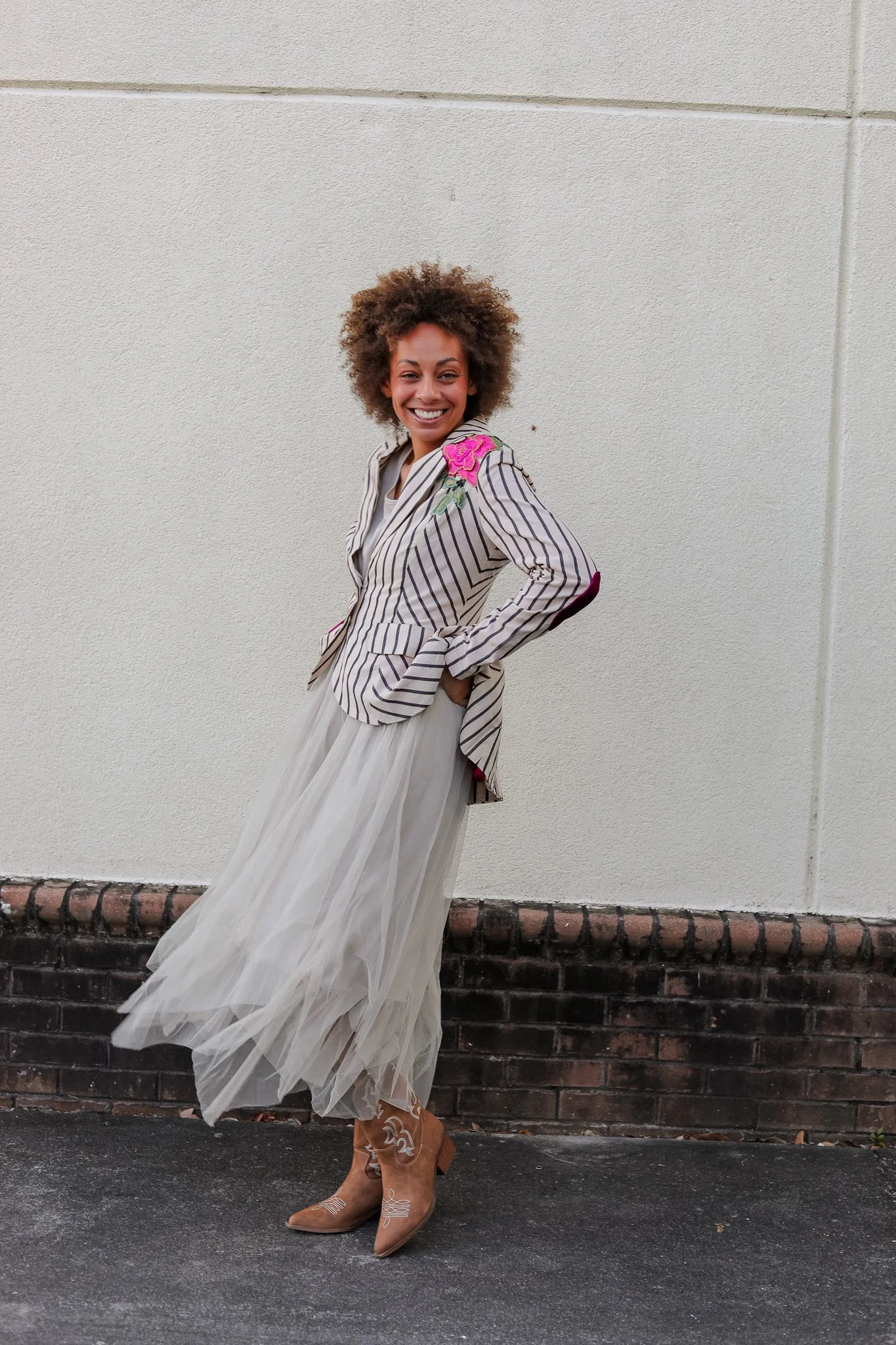 Derby Princess Stripe Blazer