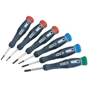 Draper Soft Grip Precision Screwdriver Set (6 Piece) Dr-78924