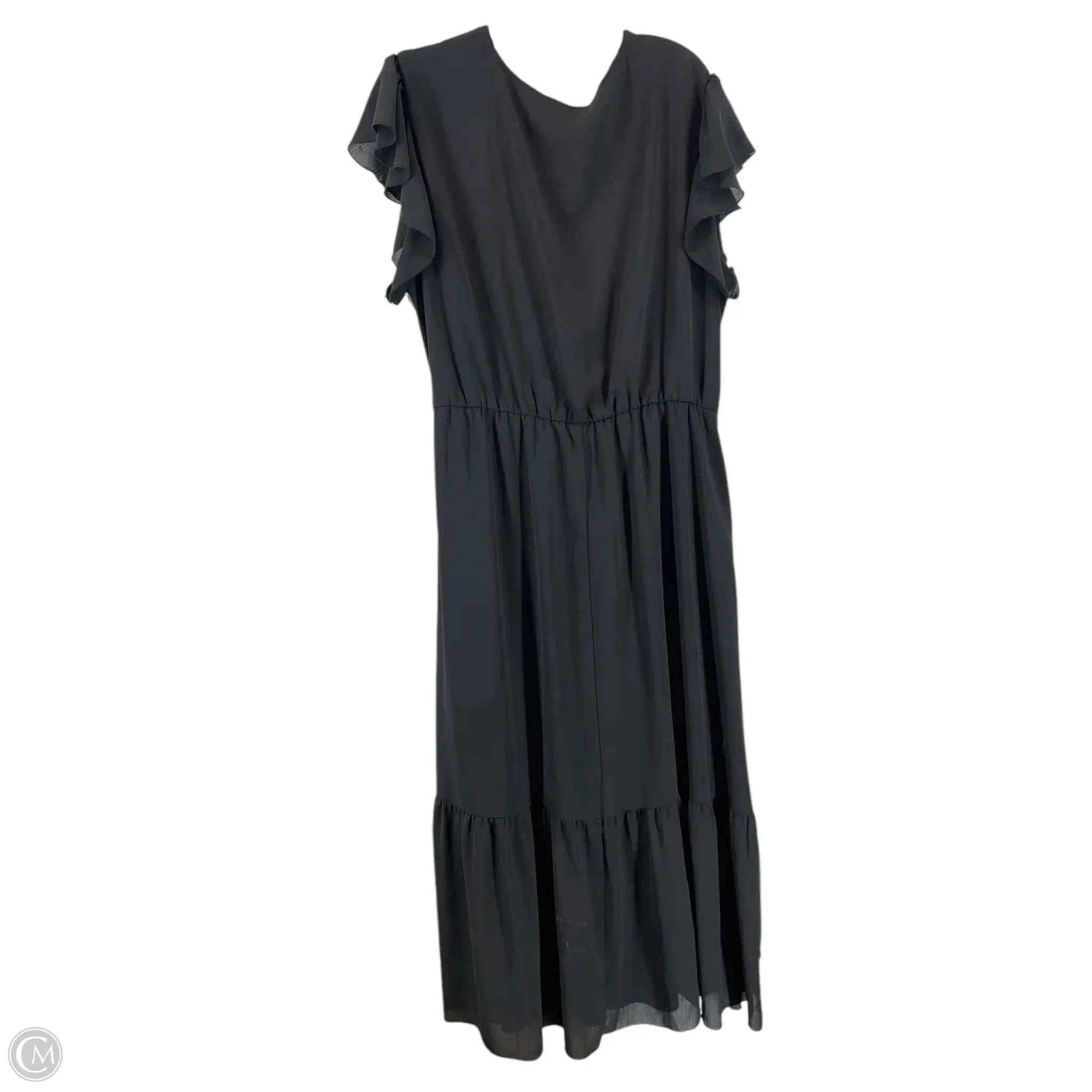 Dress Casual Maxi By Prialpas In Black, Size: 2x