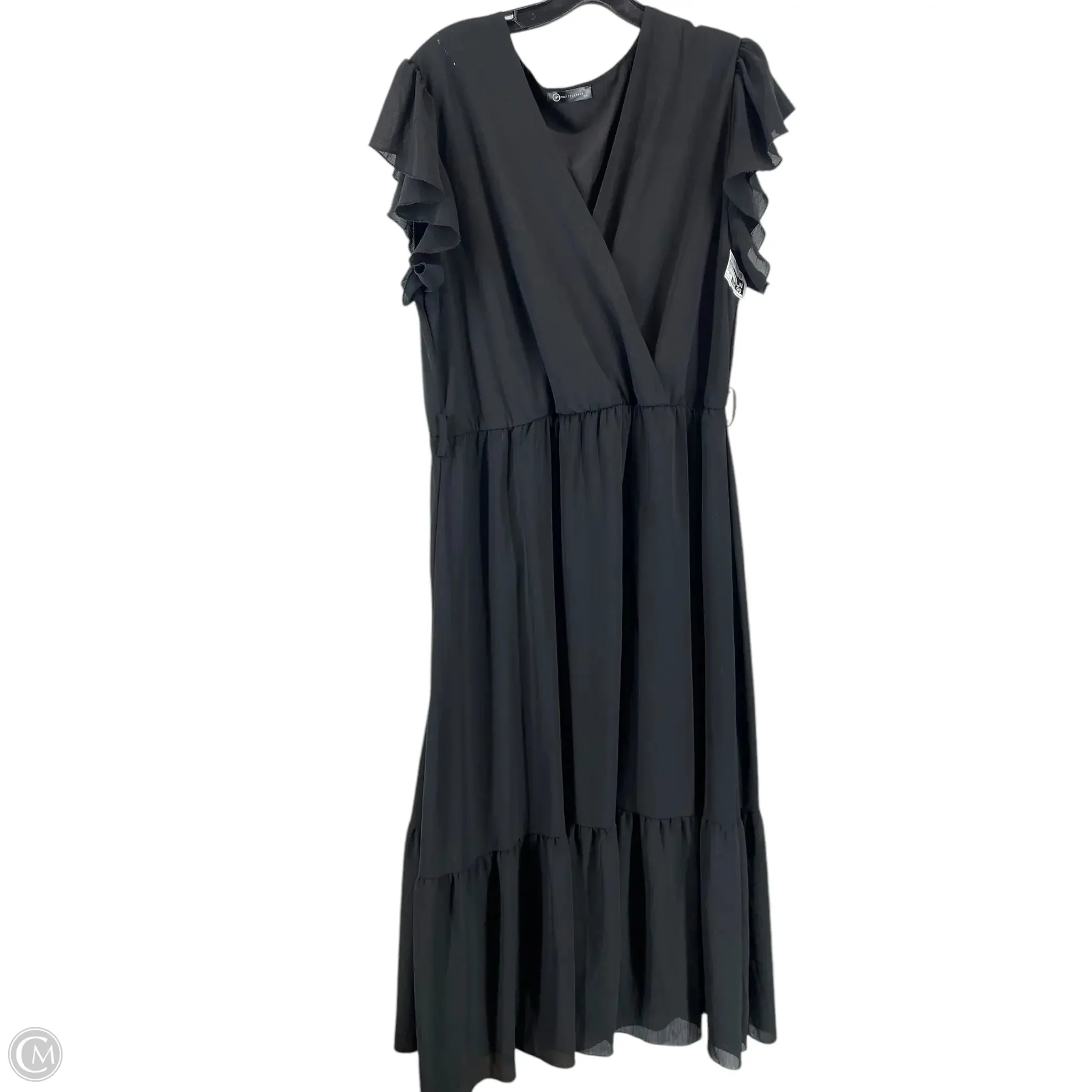 Dress Casual Maxi By Prialpas In Black, Size: 2x